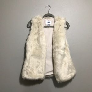 Old Navy fur vest